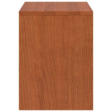 vidaXL Comodino Marrone Miele 35x30x40 cm in Legno Massello di Pino