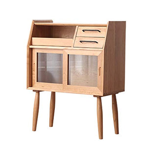 Governo di immagazzinaggio for Ingresso Corridoio Soggiorno cassettone armadio da cucina Armadio Credenza Utility Storage Unit Mobile for camera da letto ( Color : Brown , Size : 100.7x40x80cm )