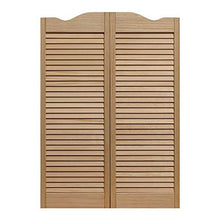 GDMING Porta Battente, Louvered Cafe Doors, Porte Stile Oscillante Decorazione per Bar/Pub Terrazza Guardaroba Mobilia Legno Porta A Battente, Dimensioni Personalizzabili