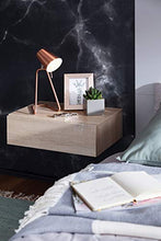 KADIMA DESIGN Comodino parete Sonoma bordo della parete molle di legname