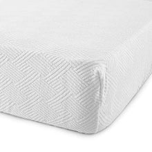 COPRIMATERASSO UNA 1 PIAZZA SINGOLO ZUCCHI BASICS IN SPUGNA JERSEY JACQUARD CM 90 x 200