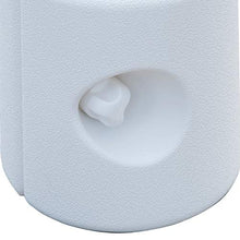 Outsunny Set 4 Pezzi Pesi Riempibili con Acqua o Sabbia per Gazebo Plastica PE 22 x 24 x 25 cm Bianco