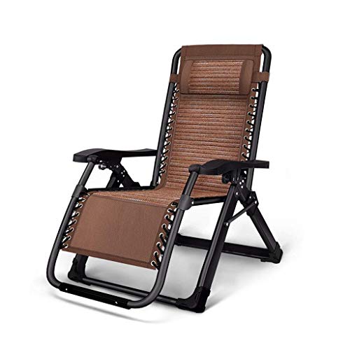 Lettini Prendisole,Sedia reclinabile reclinabile da Giardino Resistente gravità Zero,Sdraio Sdraio Pieghevole Impermeabile Leggera per Patio Esterno Spiaggia Campeggio,Marrone