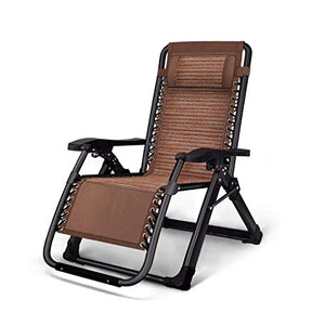 Lettini Prendisole,Sedia reclinabile reclinabile da Giardino Resistente gravità Zero,Sdraio Sdraio Pieghevole Impermeabile Leggera per Patio Esterno Spiaggia Campeggio,Marrone
