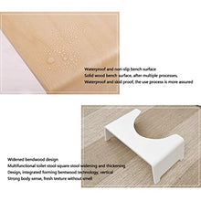 LZL Sgabello WC Sgabello da Toilette di bambù Sgabello da Bagno Portatile Potty Potty Potty Postura TOTTA 'Serve per Meglio E SANDERI Vasino Tozzo (Color : White, Dimensione : Conventional)