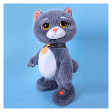 JSJJRFV Giocattoli di Peluche Giocattoli elettronici del Gatto del Gatto del Gatto del Gatto del Gatto di Alta qualità per Il Ragazzo dei Bambini (Color : 33cm Cat)