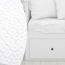 takestop® COPRIMATERASSO Singolo Jacquard SALVAMATERASSO Spugna Angoli Elasticizzato Copri Materasso Letto 90x200+27CM 100% Cotone