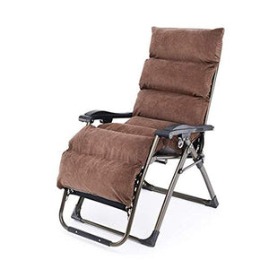 Hfyg Lettino Prendisole Sedia Sdraio per Esterni, Sedie a gravità a gravità Zero Sedie per Esterni da Campeggio Reclinabili da Campeggio Sedia Portatile con Cuscini Chaise Longue