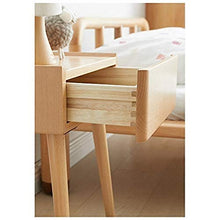Comodini Moderna Legno Solido Fianco con Forte Portata for Camera da Letto, Studio, ECC