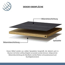 Mobile da bagno + armadietto a specchio, set di mobili da bagno, 64 cm, colore: antracite