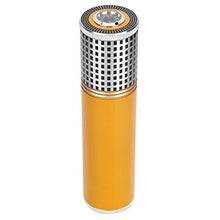 Exquisite Cigar Humidor, porta sigari da viaggio per la casa, parenti amici per l'idratazione del sigaro(yellow)