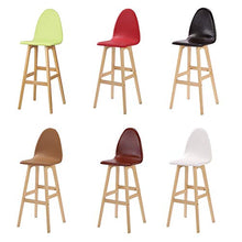 GUOLINGHUI Sedie da Bar Moderne in Stile Industriale Set di 2， Counter Sedie da Bar in Legno da Cucina da Casa ， Sgabelli da Bar Girevoli A 360 ° con Schienale Alto Sedile da Pub (Colore : Verde)
