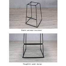 Sgabelli da Bar Sgabelli da Bar, Sedie Bar con Retrobanco Sgabello con Metal poggiapiedi for Pub Altezza Home Bar Kitchen (Color : Sliver+Yellow, Size : 30inch)