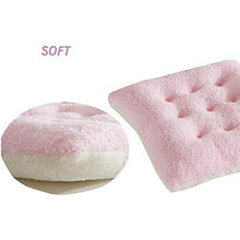 HYLX Cuscino Sedile, Cuscino Sedia, Cuscino Sgabello Rotondo, Cuscino Sedia Floreale Antiscivolo in Cotone Spesso, per Giardino, terrazza Esterna