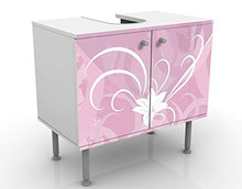 Apalis Design Vanity Airy Love 60 x 55 x 35 cm, piccolo, 60 cm di larghezza, regolabile, lavabo, mobiletto da bagno, base per bagno, stretto, piatto