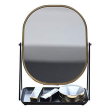 MMWYC Specchio for Trucco Specchio for Trucco Stile Nordico Specchio for Trucco da Tavolo Specchio for Trucco da Tavolo (28x20,3 cm)
