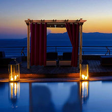 Tenda Da Esterno Privacy Uv Impermeabile Tenda Per Pergola Balcone Portico, Gazebo Da Giardino A 1 Pannello Gommino Per Portico Cabana Dock, Tende Oscuranti Per La Protezione Solare