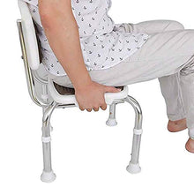 JTKDL Sedia da Bagno Donne Incinte Anziane Sgabello da Bagno Altezza Regolabile