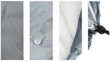 COUYY Copertura della Sedia appesa in Tessuto Grigio Oxford Esterno, coperture per mobili Antipolvere Impermeabili da 210D