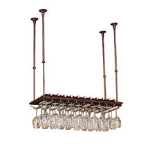 AT Calici Scaffalature Metalliche con Montaggio a Parete Attaccatura Del Supporto Di Bottiglia Del Vino Holder Wine Rack a Muro | Attaccatura Del Supporto Di Vetro Di Vino, Altezza Regolabi