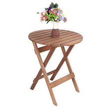 LZKW Tavolo in Legno, Pieghevole Pratico Tavolo Pieghevole Portatile, per Cafe Home