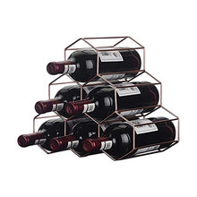 DZSF Bottiglia di Gamma per Il Vino - 9 Bottiglia Bottiglia portabottiglie Titolare Porte freestanding, Il Ristorante e Bar