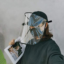 PRETYZOOM Cappellino Visiera Trasparente Visiera Protettiva Visiera Protettiva Visiera Rimovibile Anti Sputo Anti Nebbia Visiera Cappello per Forniture da Cucina All'aperto