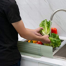 YARNOW Lavello Anti Guardia Sucker Impermeabile Bordo di Acqua per La Cucina Bagno Piatto di Casa Lavelli Piano di Protezione