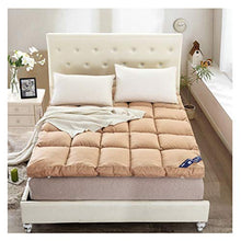 Tatami Mat Stuoia della Stuoia della Camera da Letto dello Studente della Stuoia del Materasso di Ispessimento Materasso Pieghevole (Color : Camel, Size : 180x200cm)