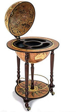 Con rotelle - cabinet di vino BEVERAGE Stanza per la casa per la casa per le bevande,Brown