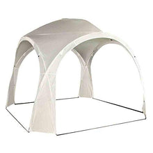 Siena Garden Gazebo Roma, Tenda per Eventi, 3,2 x 3,2 m con Struttura in Fibra di Vetro, Colore Bianco