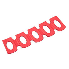 Bottiglia può Pad Mat Rack Holder collocato antiscivolo frigorifero impilabile tappeto organizzatore - rosso