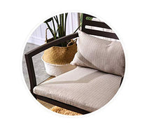 XinQing-Divano Pigro Sedia per Il Tempo Libero Brown Sedia Lazy Sofà Creativo Fashion Chair Balcony Office Garden Courtyard Un Tavolo Due sedie 66 × 70,5 cm