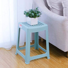 MKXF Antiscivolo Sgabello Banco di Plastica Piazza Sgabello Alto Sgabello Addensare Resistente all'Usura Sala da Casa Sedia Scarpe Cambiando Hollow Sgabello Bagno Panca Semplice Fare Un Passo
