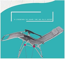 FAGavin. Zero Gravity Sedie A Sdraio Sedie Sdraio Reclinabili for Il Tempo Libero Sedia Beach Patio Giardino Esterna di Campeggio Piazza Pieghevole Siesta Sedia Sedia A Sdraio