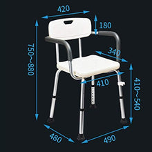 TANGIST Sgabello da bagno della sedia da bagno della sedia della doccia dell'uomo anziana della doccia della sedia della doccia della sedia del bagno della sedia del bagno del bagno della sedia del ba