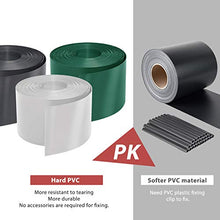 Sekey Frangivista per Recinzione Giardino in PVC Rigido, Schermo per la Privacy, per Giardino a Doppia Rete Metallica, Protezione Opaca Anti-UV Resistente alle intemperie, Verde, 19 cm x 25 m