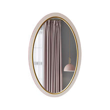 Bathroom Specchio, Moderna Ovale Parete Specchio, Specchio da Toilette Specchio per Il Trucco Pensili, Specchio Decorativo per Bagno Sala da Pranzo E Soggiorno