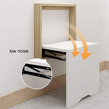 Folding Chairs Porta cambiando scarpiera a Parete Sedia Pieghevole Nascosta Bagno Doccia Sedia Pieghevole in Legno massello Sgabello Antiscivolo Portico Sgabello Pieghevole corridoio