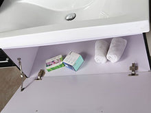 Simba MOBILE BAGNO ARREDOBAGNO 100 CM LAVABO, RUBINETTO E 2 COLONNE INCLUSE London