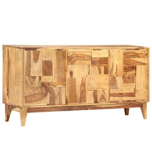vidaXL Credenza 145x40x76 cm in Legno Massello di Sheesham