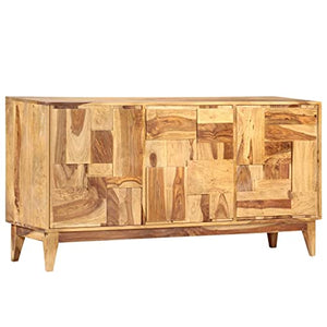 vidaXL Credenza 145x40x76 cm in Legno Massello di Sheesham