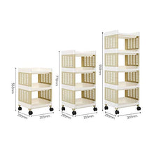 &ripiano di stoccaggio Scaffale per la casa Scaffale per il bagno Mensola multi-livello da soggiorno Articolo da cucina Scaffale di finitura (Color : C, Size : Three layer)