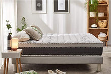 Naturalex | Top Memory | Materasso Piazza e Mezza 135x190 cm In Lattice e Memory Foam HR Termosensibile | Rigido | Sistema Antiaffossamento Autoregolante | Schiuma Multi Densità Ad Alto Adattamento