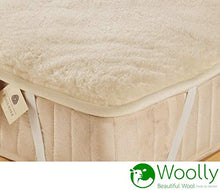 Coprimaterasso Woolly Light in Pura Lana Merinos lavabile matrimoniale