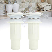 Fdit Accessori da Bagno antiruggine, Scarico lavabo Facile da installare, Hotel in Acciaio Inossidabile per la casa