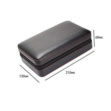ADSE Humidor Cigar Box Travel Cigar Case Leather Cedar Wood Cigar Humidor Box Humidifier Cutter Set Accessori