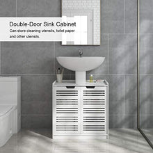 Armadietto da bagno moderno a doppia porta, mobiletto da cucina per bagno con cassetto, 60 x 30 x 60 cm