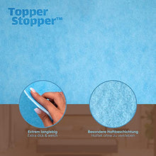 Topper Stopper - Tappetino antiscivolo premium per letti boxspring, topper e materassi, sottomaterasso di dimensioni 60 x 180 cm
