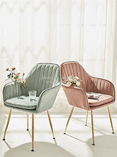 LILICEN Nordic Ins Pranzo Sedia da Pranzo Net Red Makeup Sedia per Unghie Sedia per Unghie Sgabello Domestico Sgabello Ristorante Sedia Sedia Salotto Sedia Lounge con Cuscino